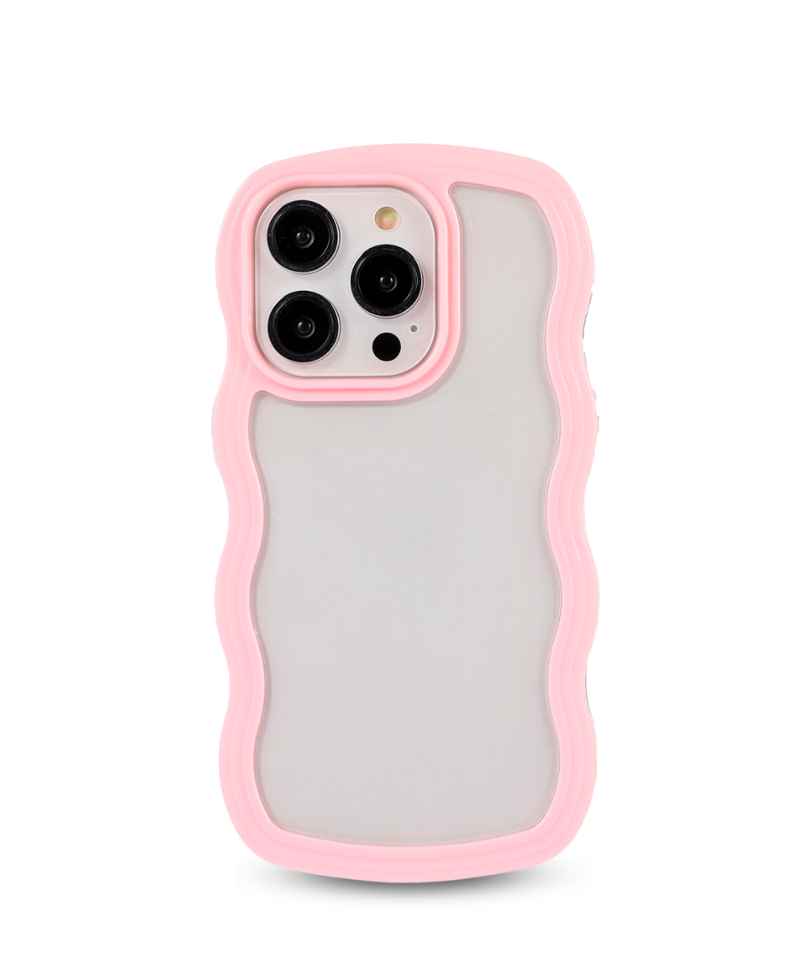 Pink Wavy Phone Case