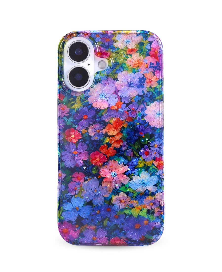 Purple Wildflower MagSafe Phone Case – luxylemon