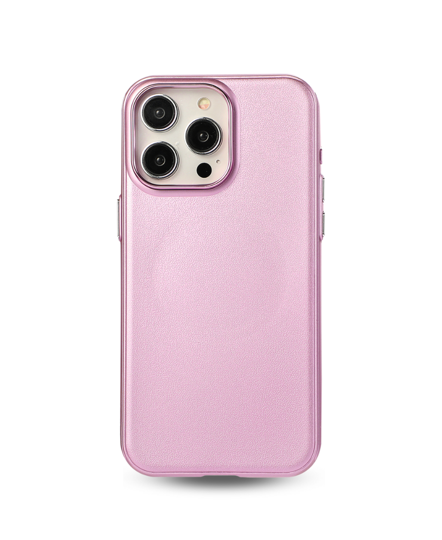 Pink Pearl Shimmer MagSafe Phone Case – luxylemon Pink Pearl Shimmer MagSafe Phone Case – luxylemon