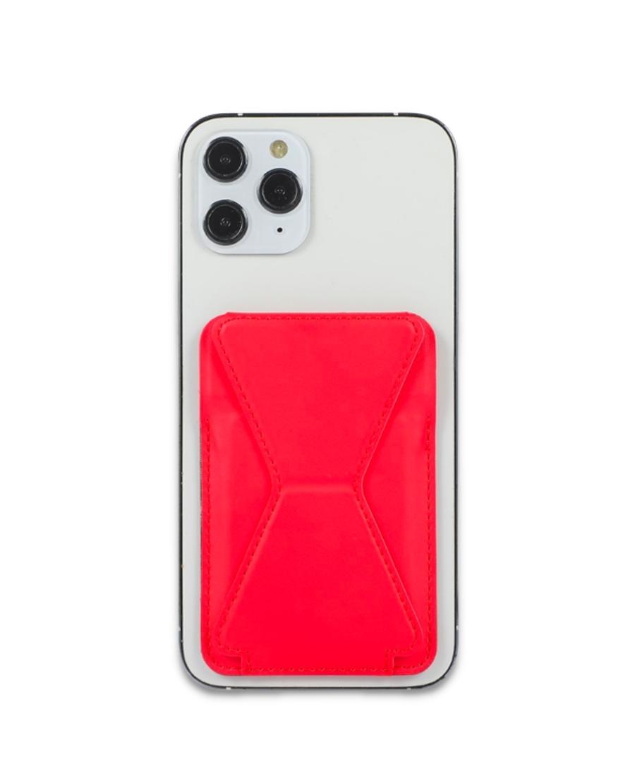 Cartera Magsafe Wallet Para iPhone Color Rojo
