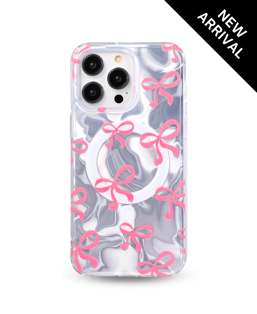Pretty Pink Bows MagSafe Phone Case