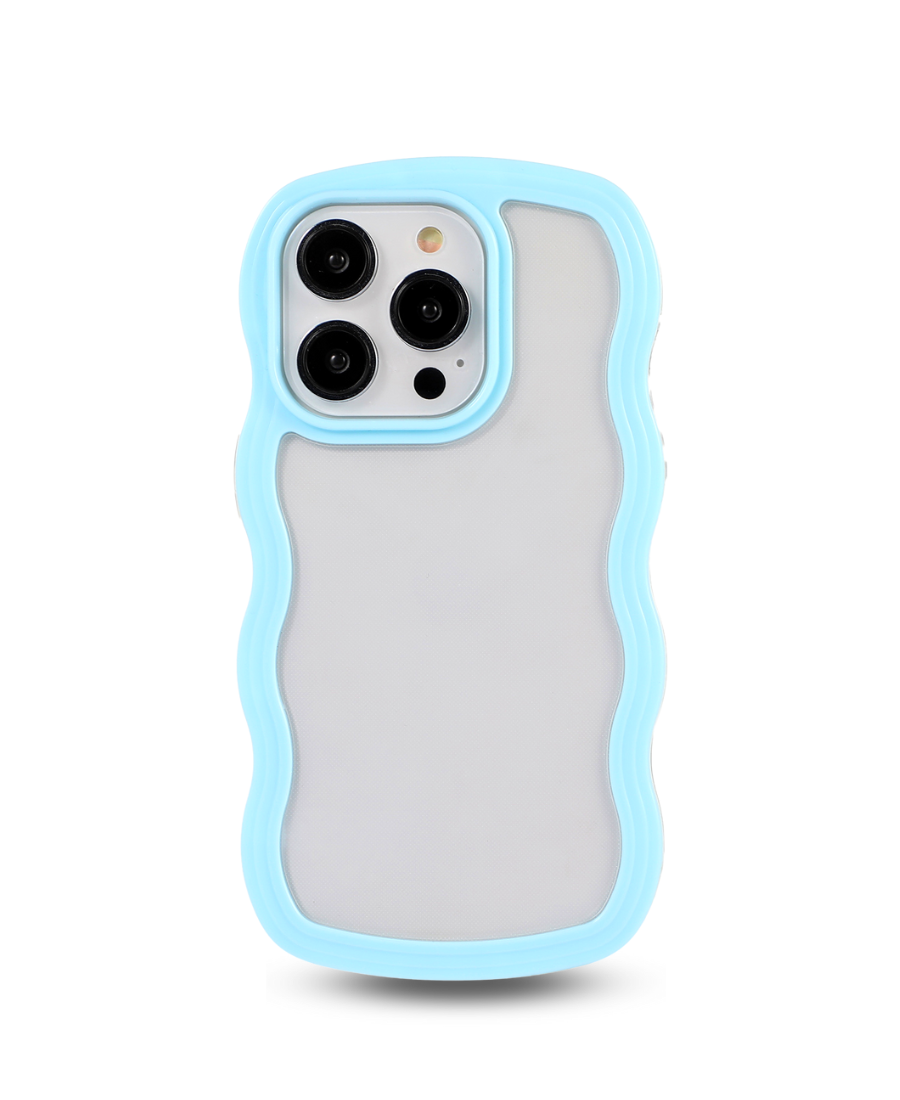 Blue Wavy Phone Case