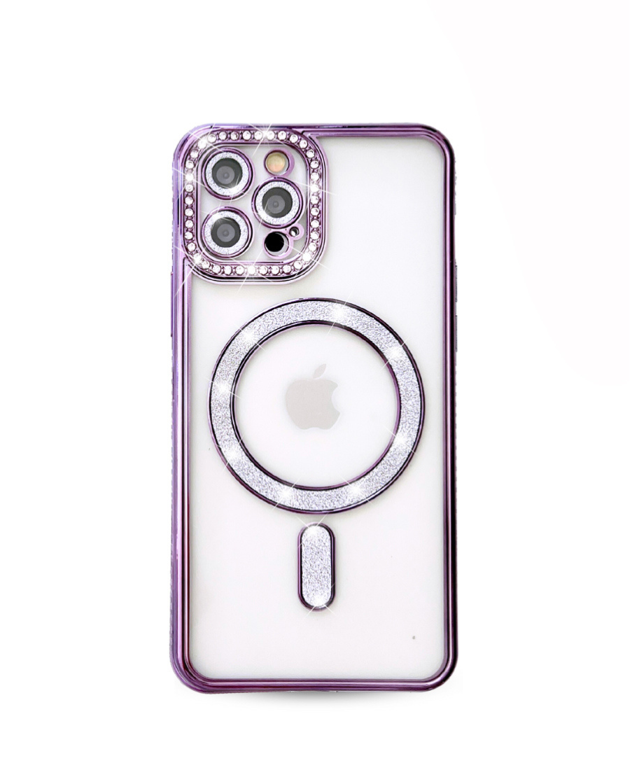 Purple Glam MagSafe Phone Case