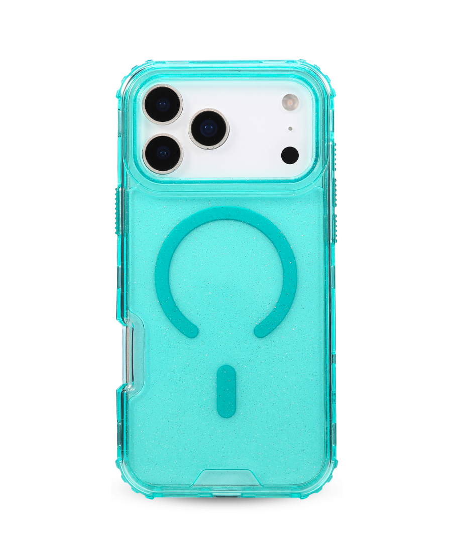 Aqua Neon MagSafe Phone Case