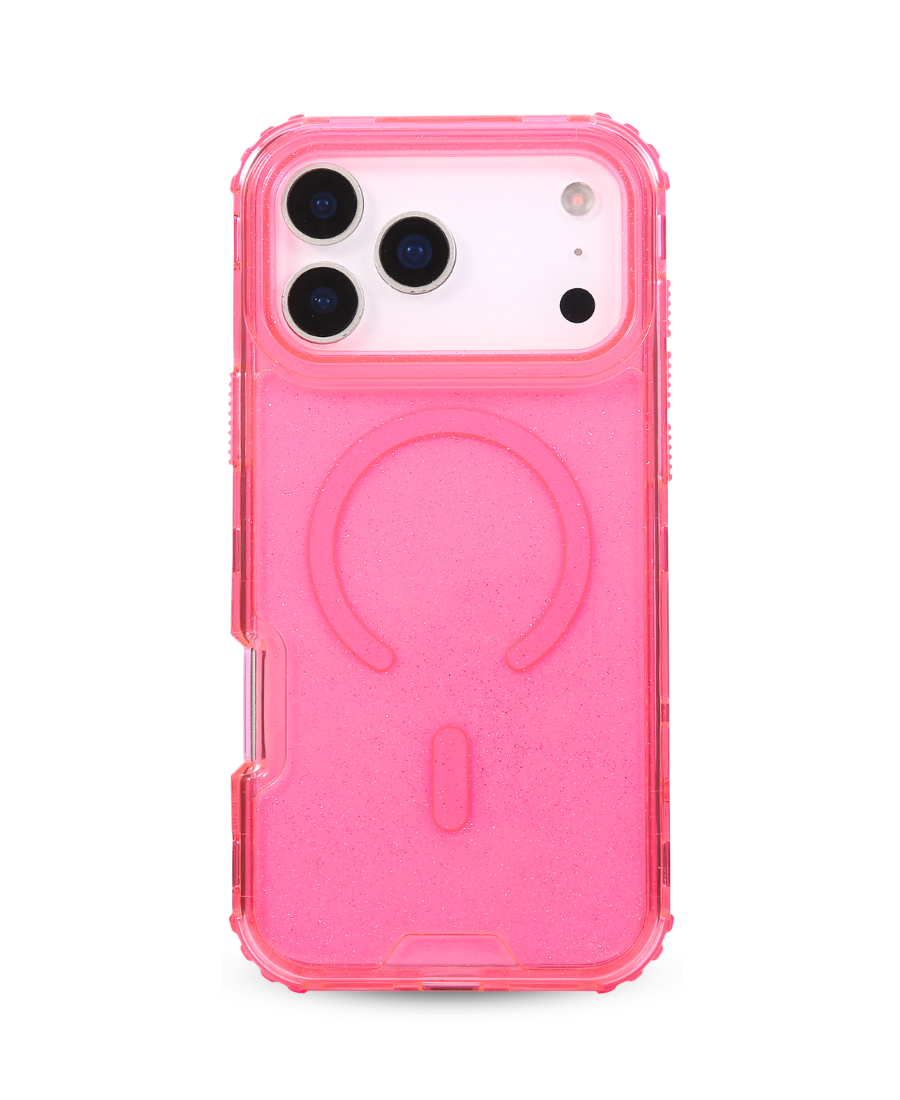 Pink Neon MagSafe Phone Case