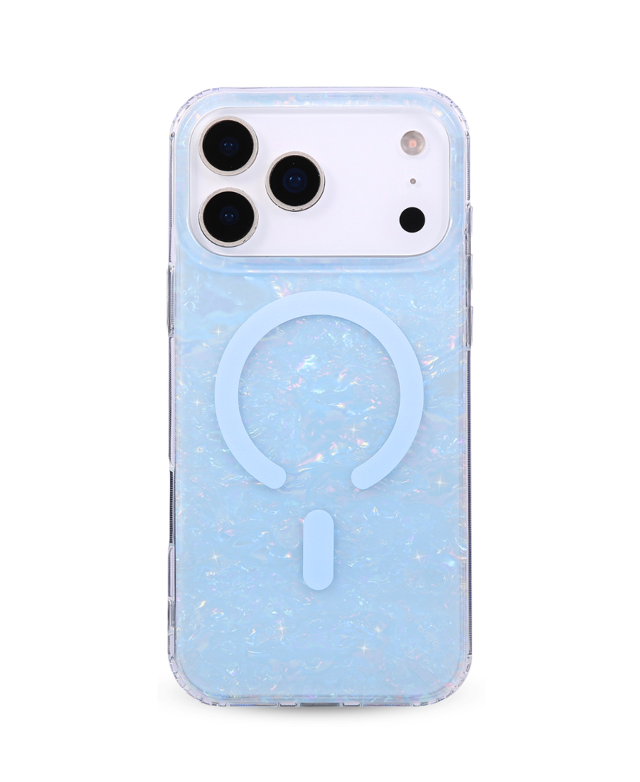 Blue Mother of Pearl MagSafe Phone Case