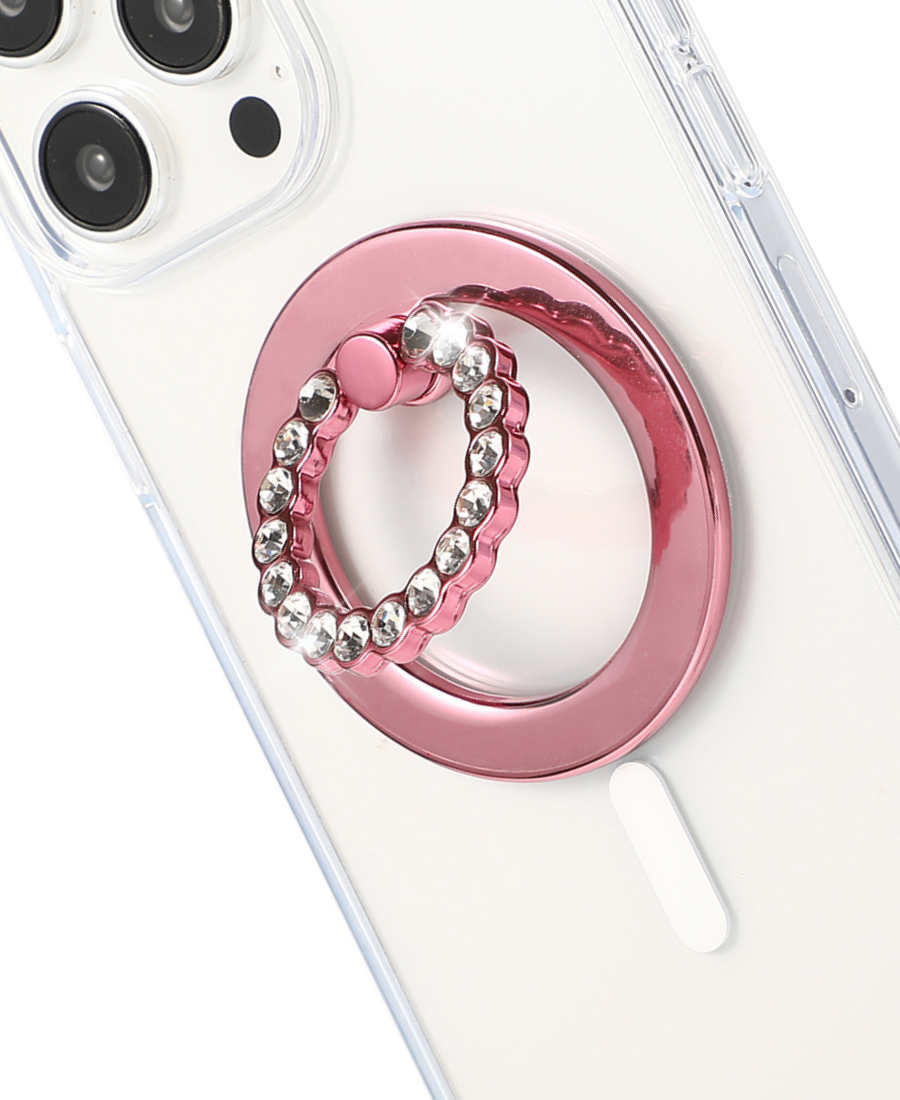 Pink Diamond MagSafe Ring Holder