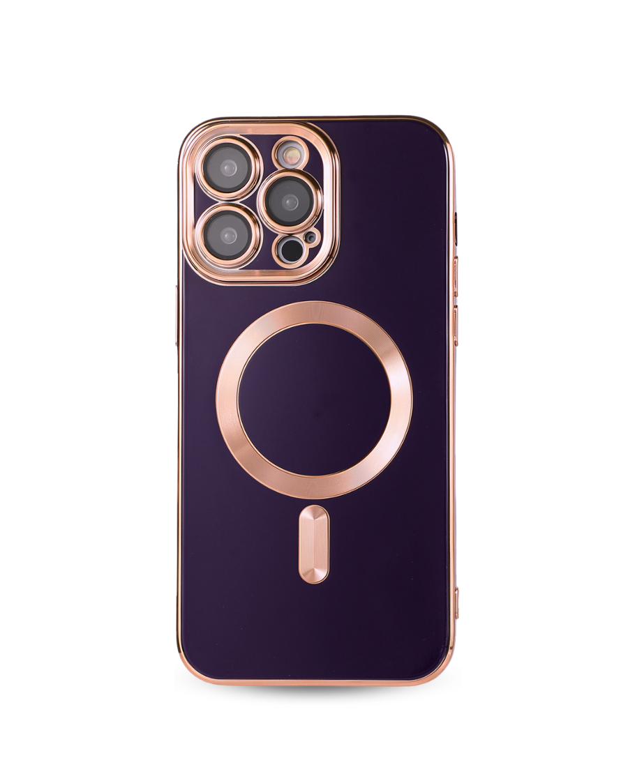 Purple Luxe MagSafe Phone Case