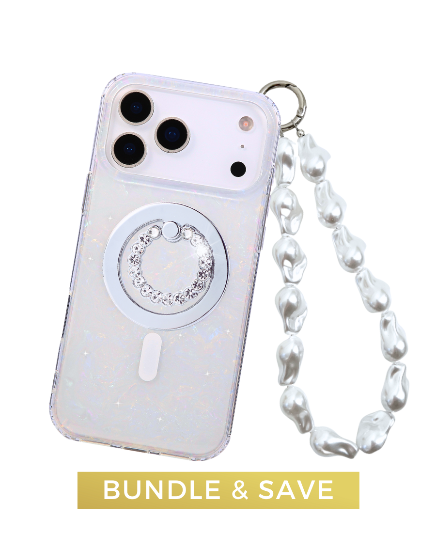 Mother of Pearl Set in White