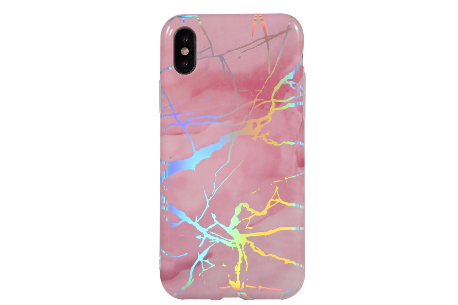 Tumblr Pink Marble, Phone Case iPhone XR