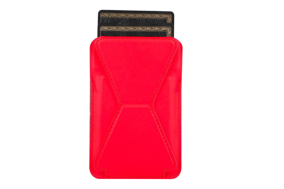 Red MagSafe Wallet Stand