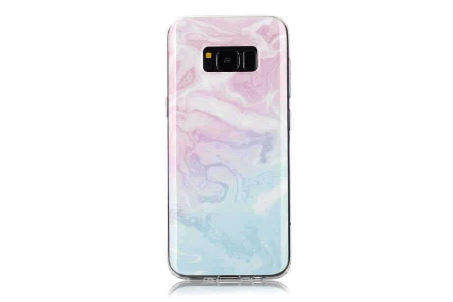 Cotton Candy Marble Samsung Phone Case