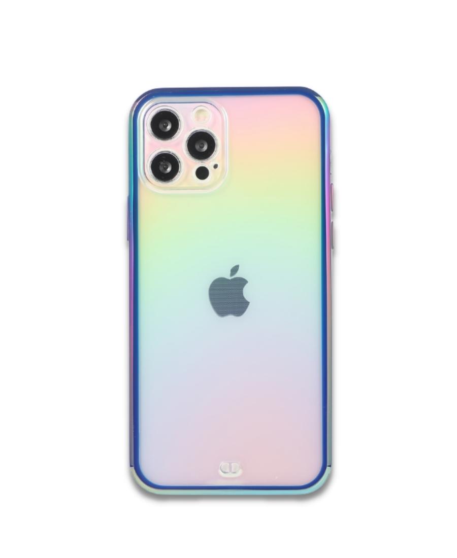 Blue Holo Border Protector Phone Case