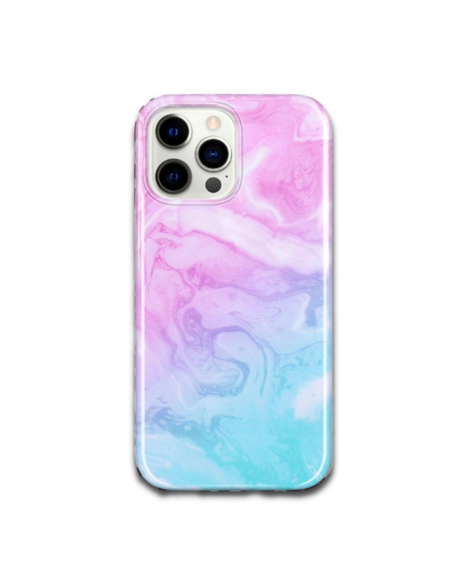 Cotton Candy Marble Phone Case