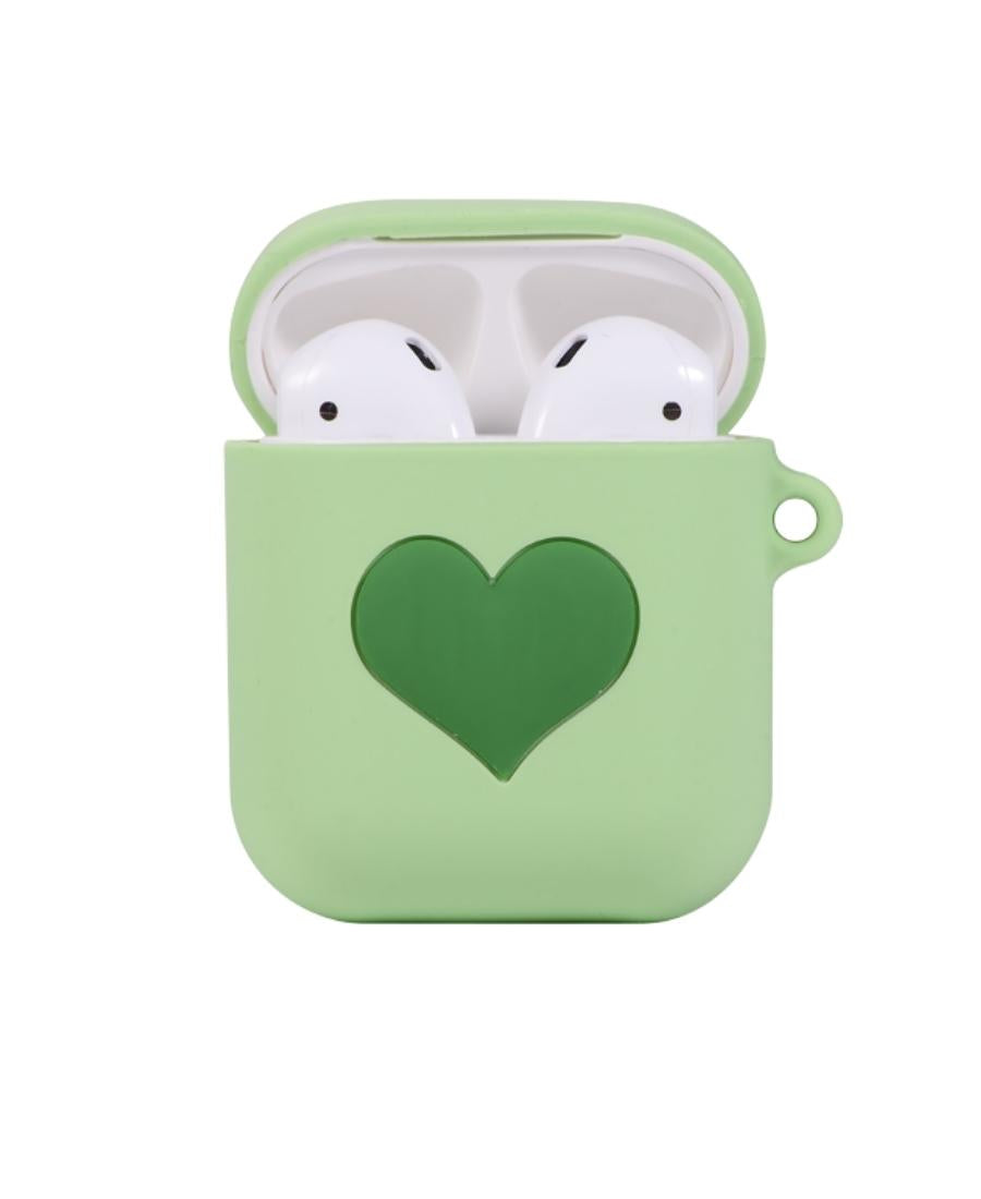 Green Silicone AirPod Holder