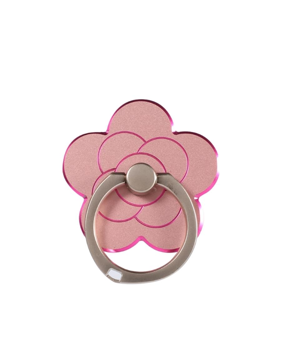 Pink Flower Ring Holder