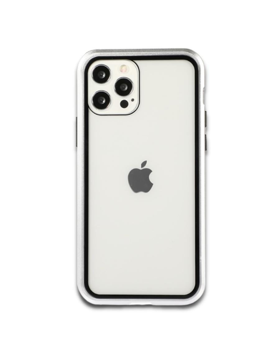 Silver Magnetic Protector Phone Case
