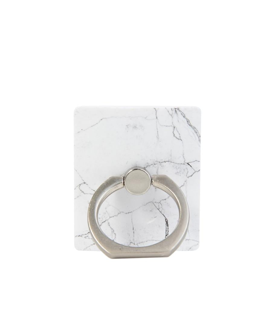 White Marble Ring Holder